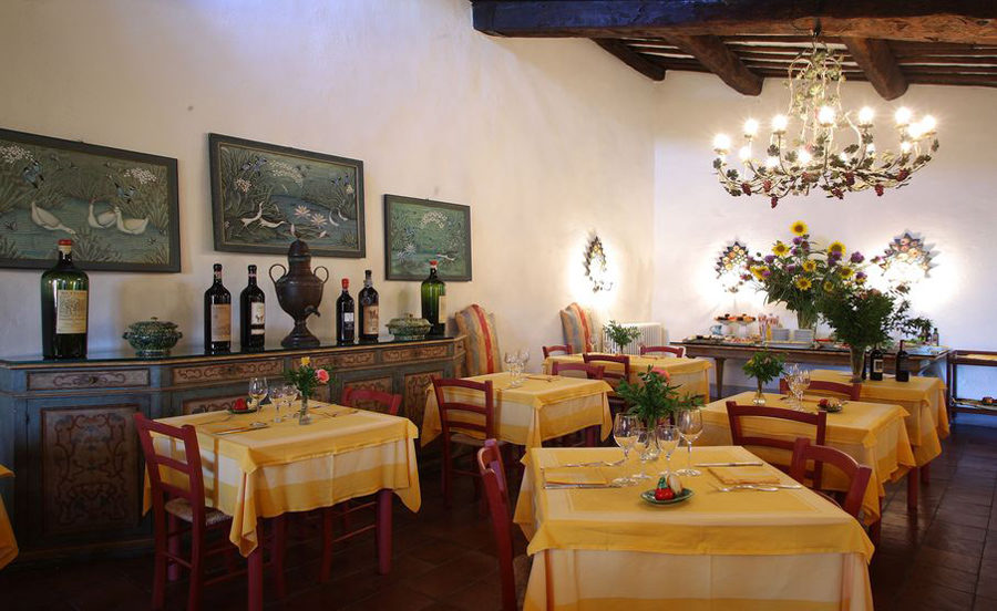 Villa le Barone Restaurant Tuscany Italy